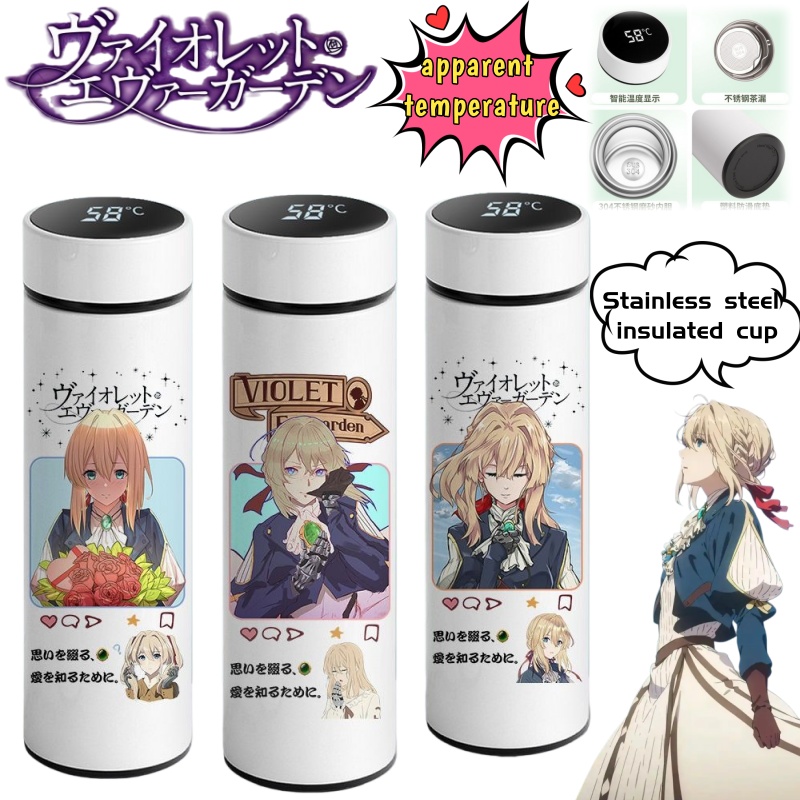 Anime Merchandise Mugs - Violet Evergarden Retro artístico creativo Anime