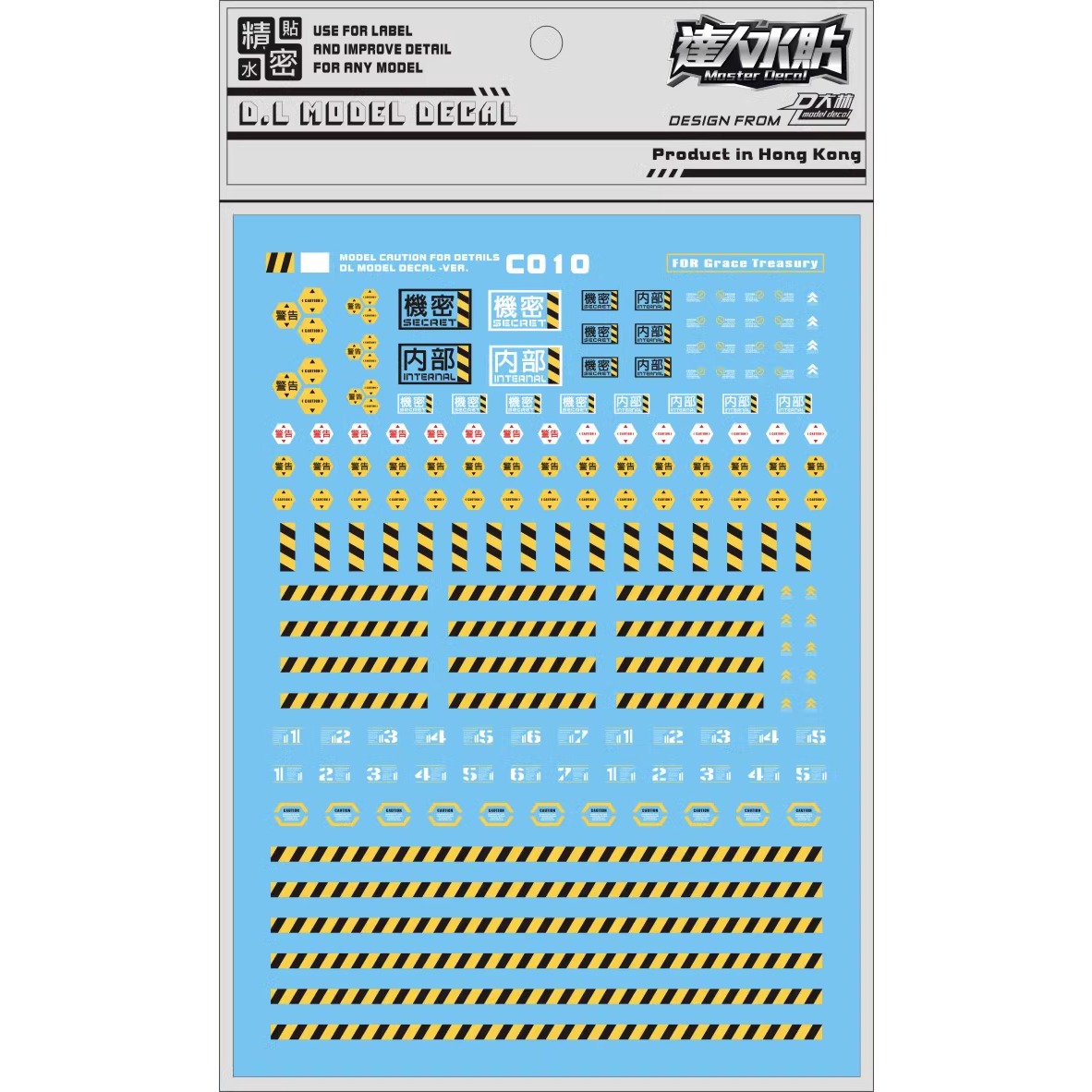 Master Decal C010 Calcomanías  - Bandai Gundam Hg reseña y precio