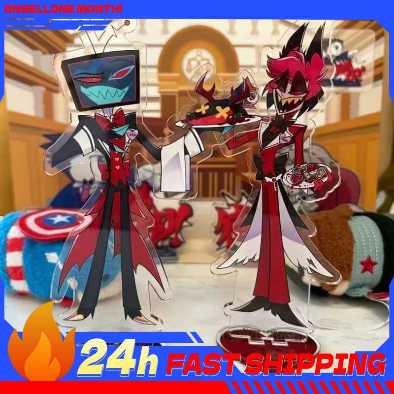 2 uds Hazbin periféricos de an - Anime Merchandise Collection reseña y precio