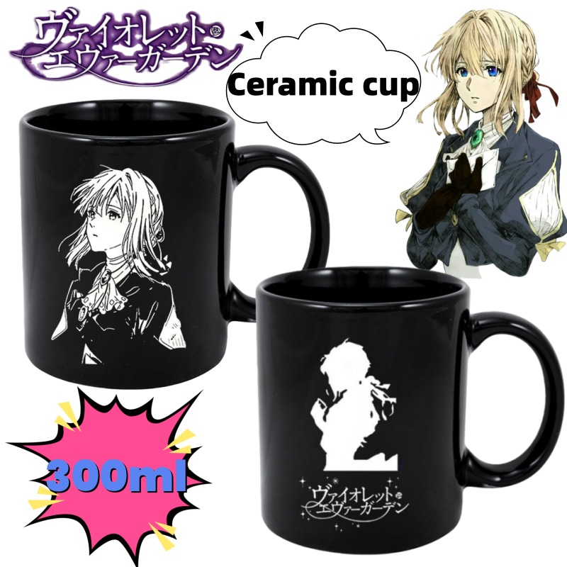 Taza de agua de cerámica con p - Anime Merchandise Mugs reseña y precio