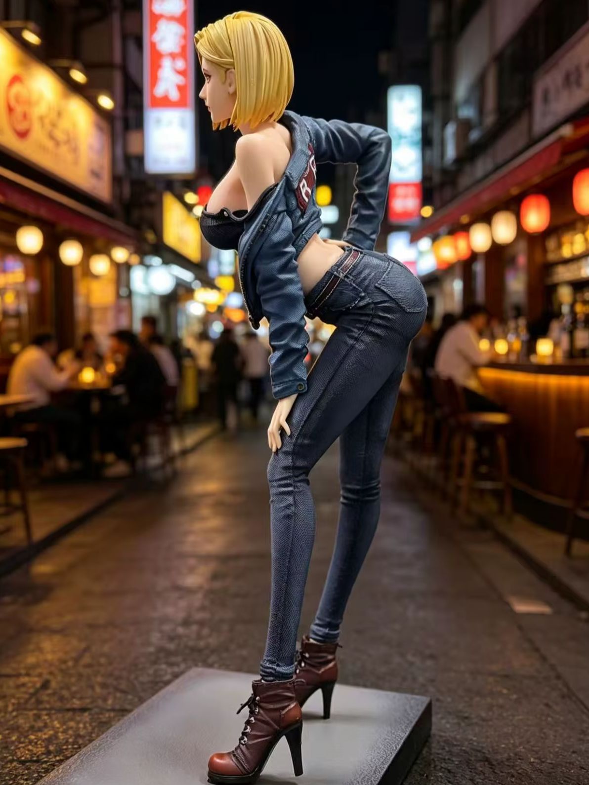 Figura de acción de Android 18 - Popular Anime Merchandise reseña y precio